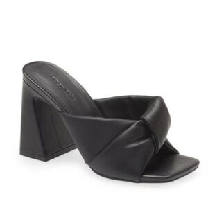 NEW! Open Edit Black Saydee Sandal - Size 5.5